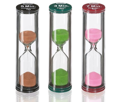 Küchenprofi Sanduhr Teatime 3er Set