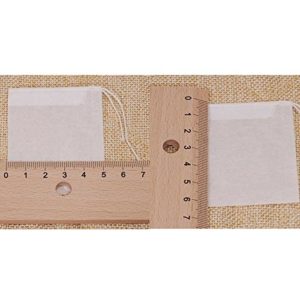 100 tlg,50*60mm Kleine Leere Teebeuteln fuer Losen Tee Teefilter