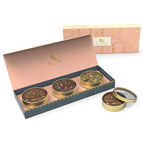 3 TEES – Himalaya Detox Tee, Earl Grey Masala Chai, Imperial Safran Chai