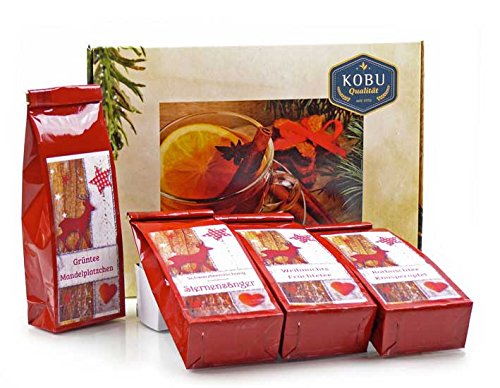 »Weihnachtstee« Geschenk-Set mit vier Sorten