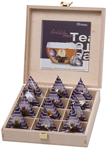 Creano Teelini Teeblumen Tassenformat / Geschenkset 12 Erblüh-4 Sorten