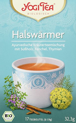 Yogi Tea Halswaermer Tee Bio, 3 Pack