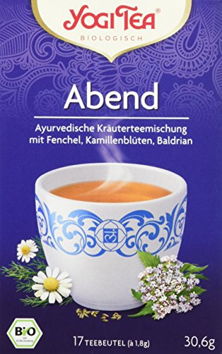 Yogi Tea Abend Tee Bio, 3er Pack