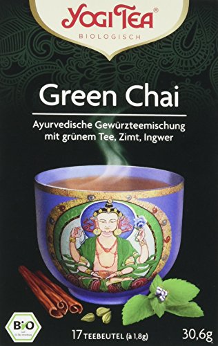Yogi Tea Green Chai Bio, 3er Pack