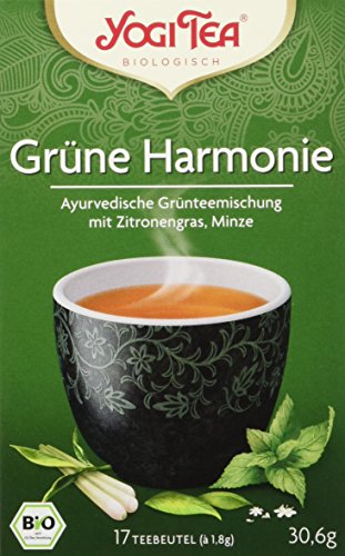 Yogi Tea Grüne Harmonie Bio, 3er Pack