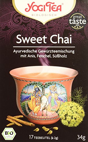 Yogi Tea Sweet Chai Bio, 3er Pack
