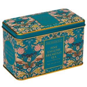 New English Teas Teedose mit 40 englischen Frühstücksbeuteln